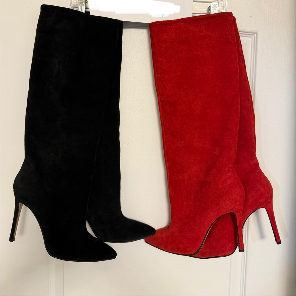 ITALIAN LEATHER BOOTS SOLD AS COMBO 2 PAIRS